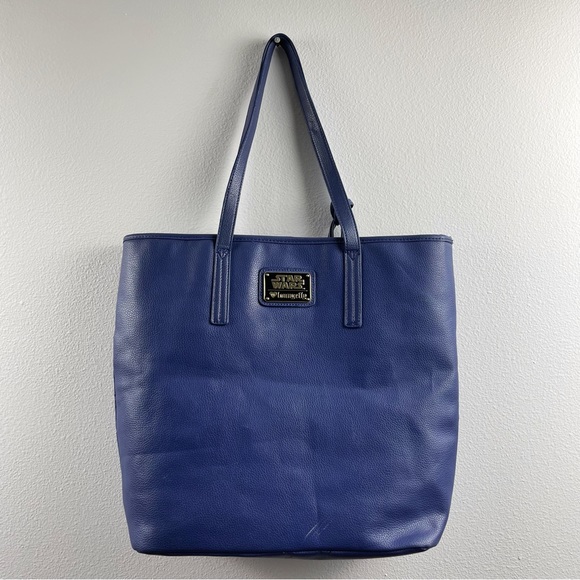 Loungefly Star Wars R2-D2 Debossed Tote - Picture 2 of 9